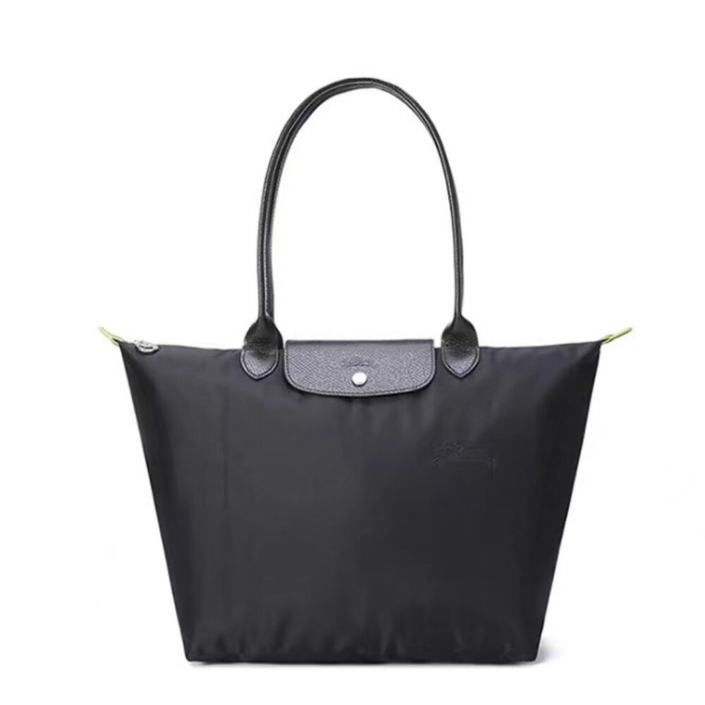 brand new Longchamp eco-friendly black handbag